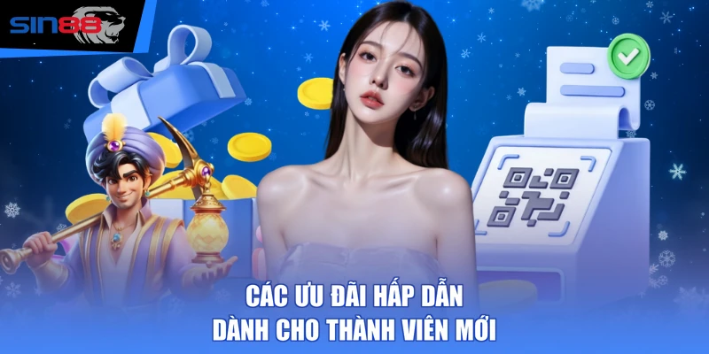 Các ưu đãi hấp dẫn dành cho thành viên mới