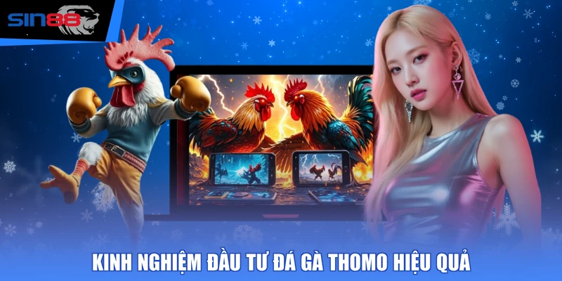 Kinh nghiệm đầu tư đá gà Thomo hiệu quả