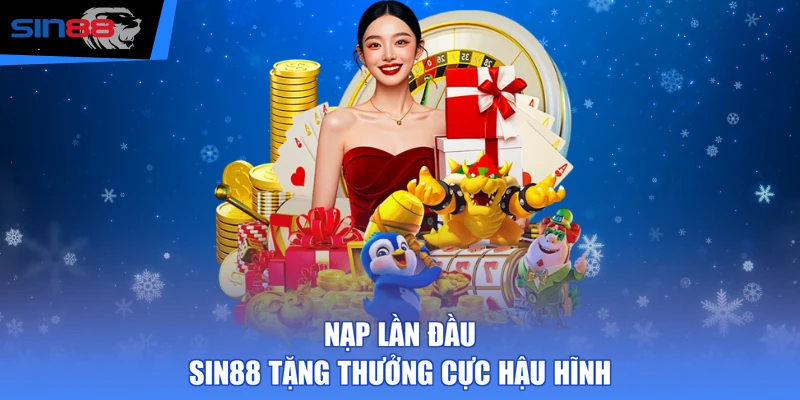 Nạp lần đầu SIN88 tặng thưởng cực hậu hĩnh